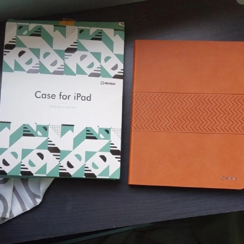 Orange Textured Folio Tablet Case for iPad by Unbranded